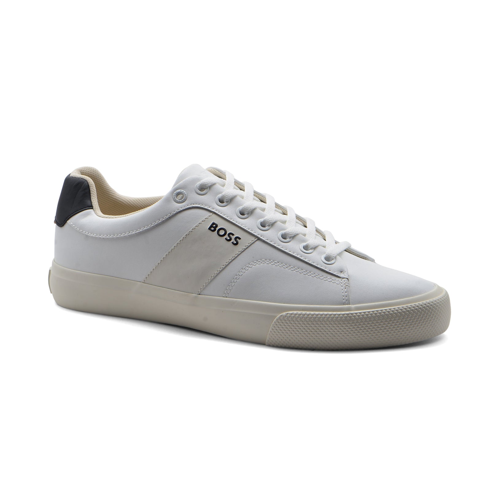 HUGO BOSS Original Aiden TENN LTB Trainers Sneakers Men 12366 White - 1