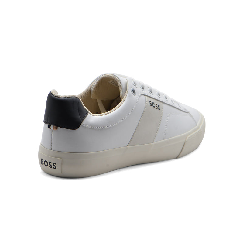 HUGO BOSS Original Aiden TENN LTB Trainers Sneakers Men 12366 White - 2