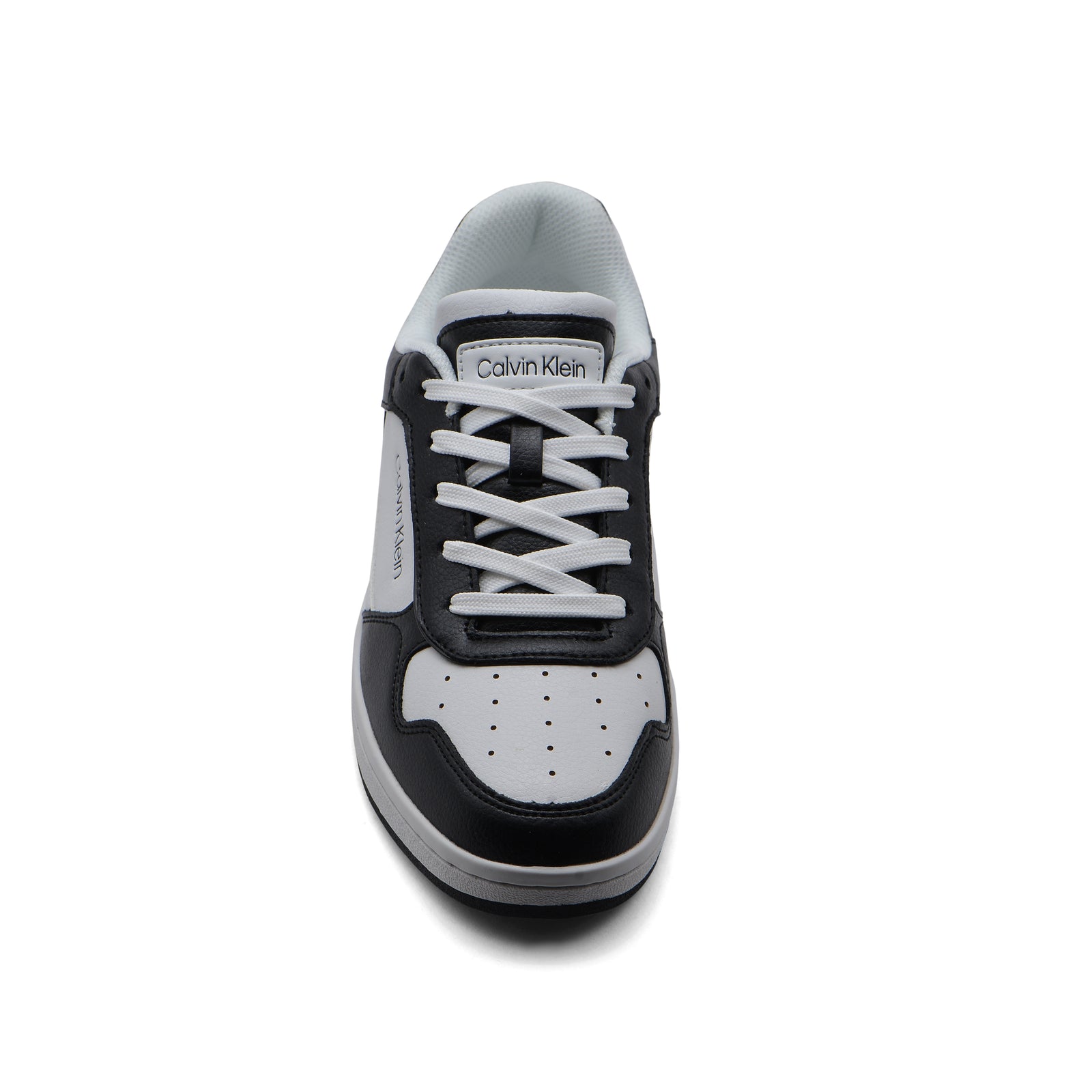 Calvin Klein Origenal Landy Round Toe Lace-up Sneakers Man FWOFW3687 Black&White - 3