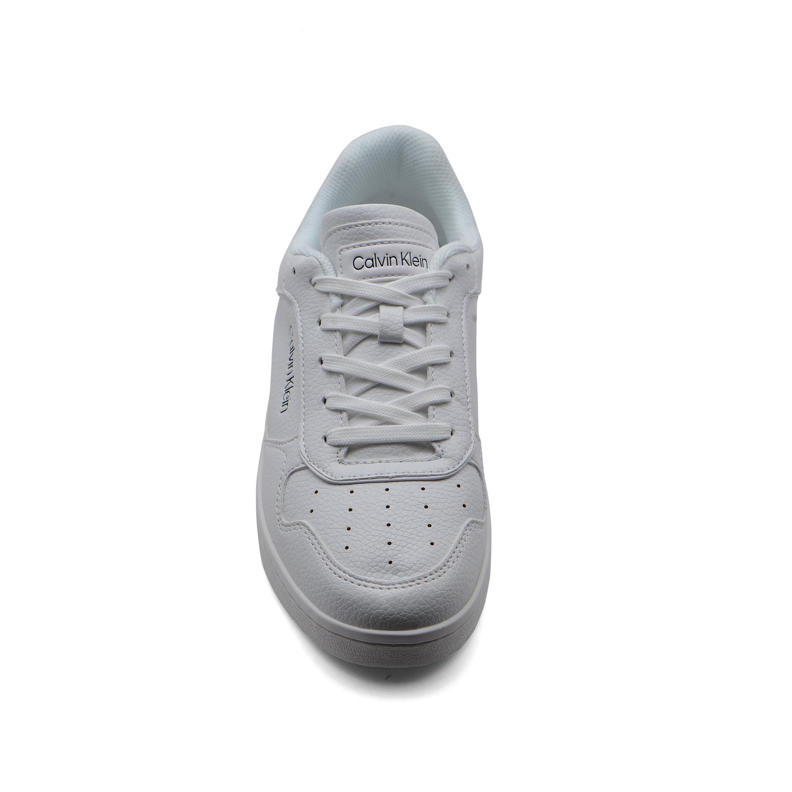 Calvin Klein Origenal Landy Round Toe Lace-up Sneakers Man FWOFW3687 White - 3
