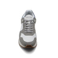 Calvin Klein Origenal Antoy Low Top Round Toe Lace-up Sneakers Man FWOFW5028 White&Gray - 3