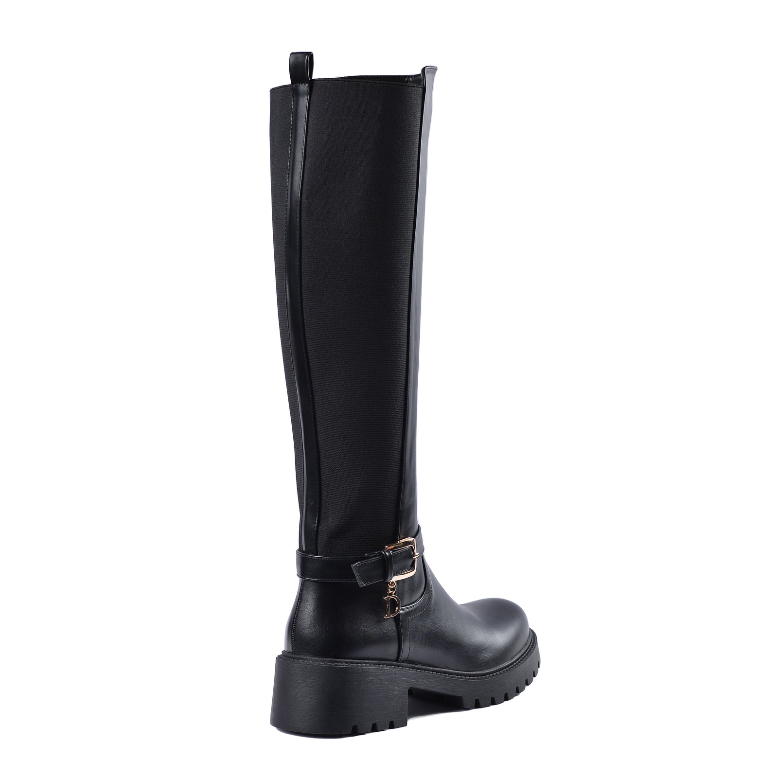 High Quality Design Tan Classic Boots with Buckle Detail 101261506 Black - 2