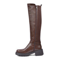 High Quality Design Tan Classic Boots with Buckle Detail 101261506 Brown - 3
