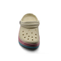 Crocs Full Force Clog Mujer Celeste Rosado Woman 206122 Beige - 3