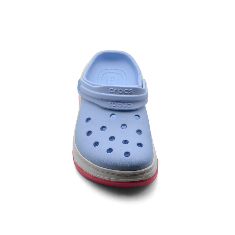 Crocs Full Force Clog Mujer Celeste Rosado Woman 206122 Aqwa - 3