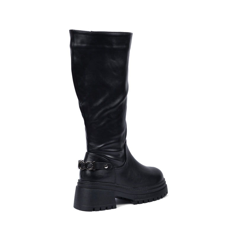 GUCCI High Quality Design Tan Classic Boots with Detail TN-172 Black - 2