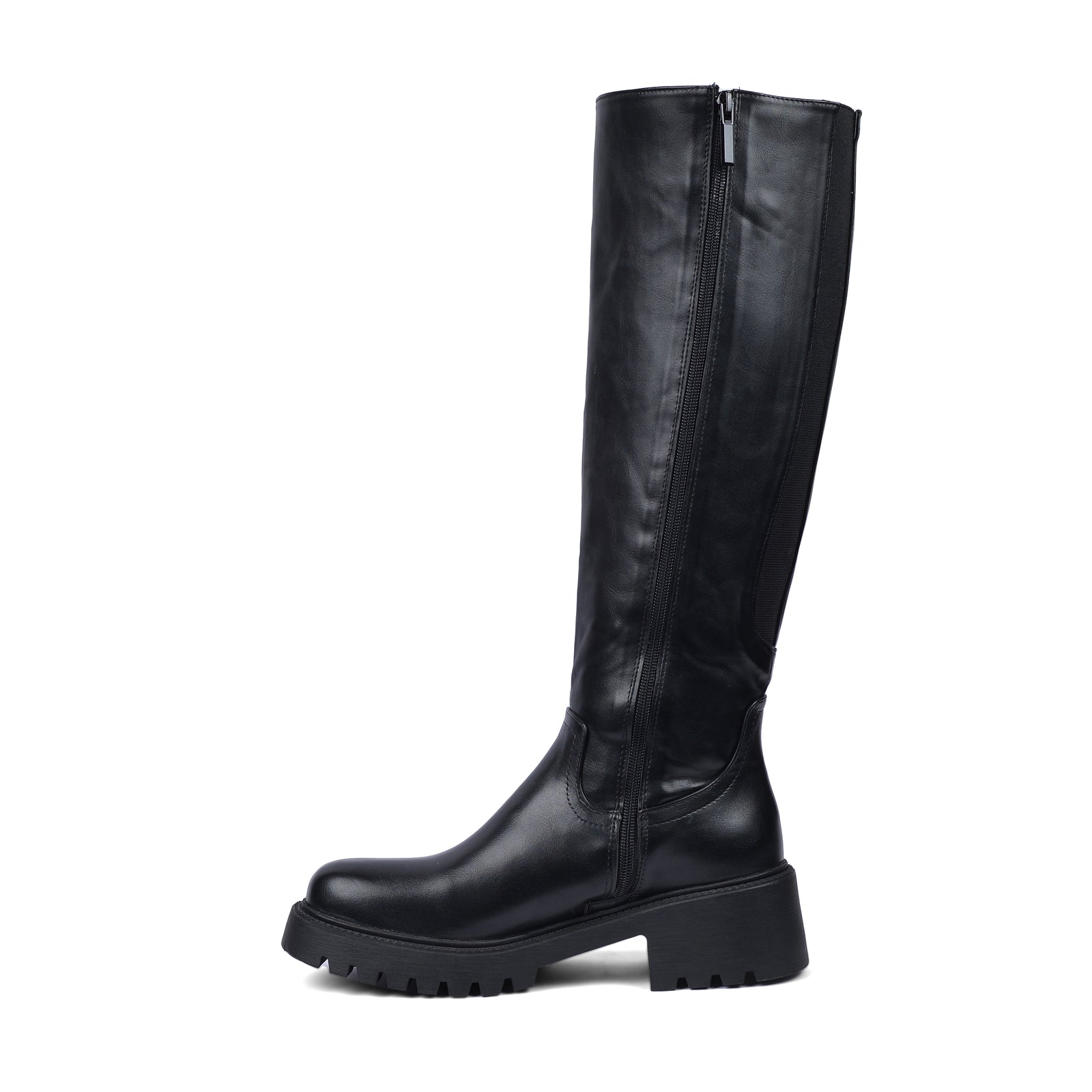 High Quality Design Tan Classic Boots with Buckle Detail 101261507 Black - 2