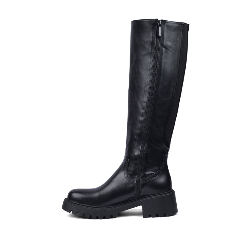 High Quality Design Tan Classic Boots with Buckle Detail 101261507 Black - 2