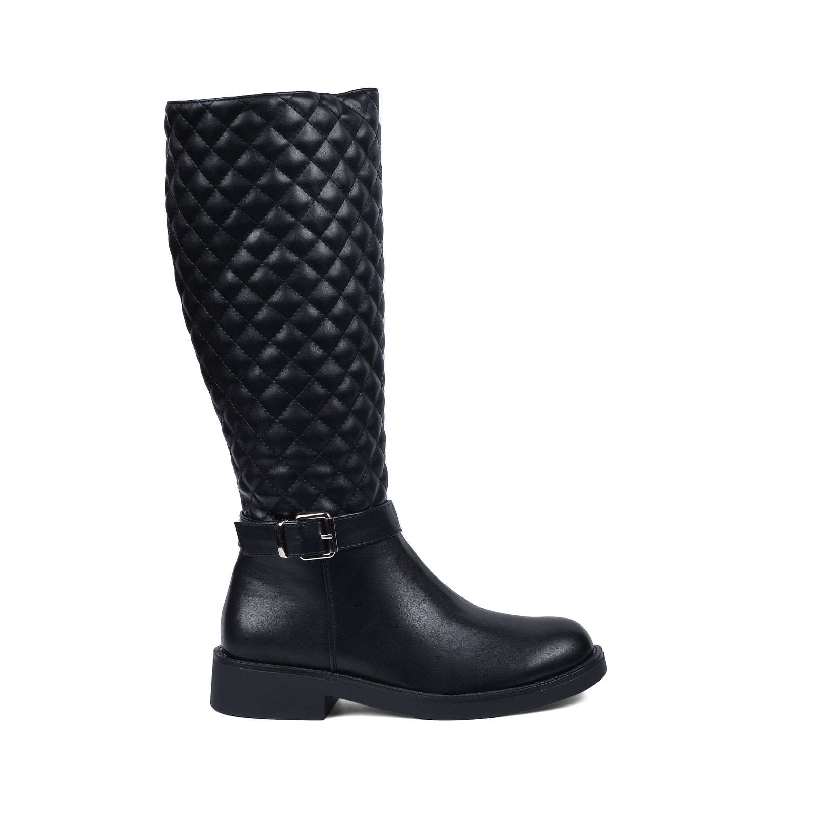 High Quality Design Tan Classic Boots with Buckle Detail 131026707 Black - 1