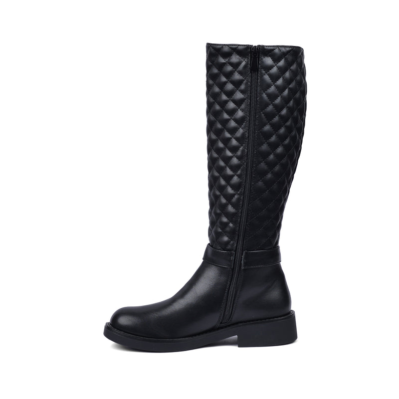 High Quality Design Tan Classic Boots with Buckle Detail 131026707 Black - 3