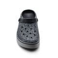 Stylish Crocs with Unique Leaf Design Man 208371 Black - 3