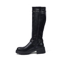 High Quality Design Tan Classic Boots with Detail 12500H025 Black - 3