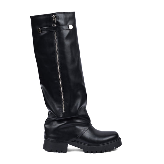 High Quality Design Tan Classic Boots with Detail 101261508 Black