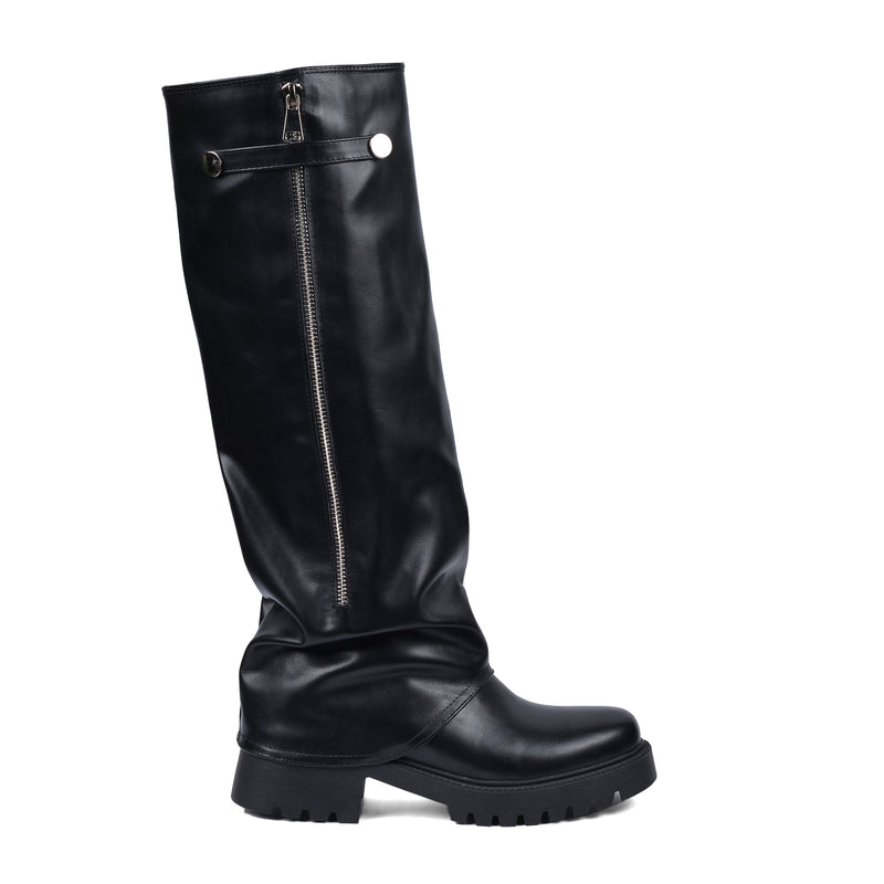 High Quality Design Tan Classic Boots with Detail 101261508 Black - 1