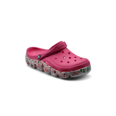 Crocs Bella Flowered Clog Bella Clog Woman 11994-1 Fuchsia