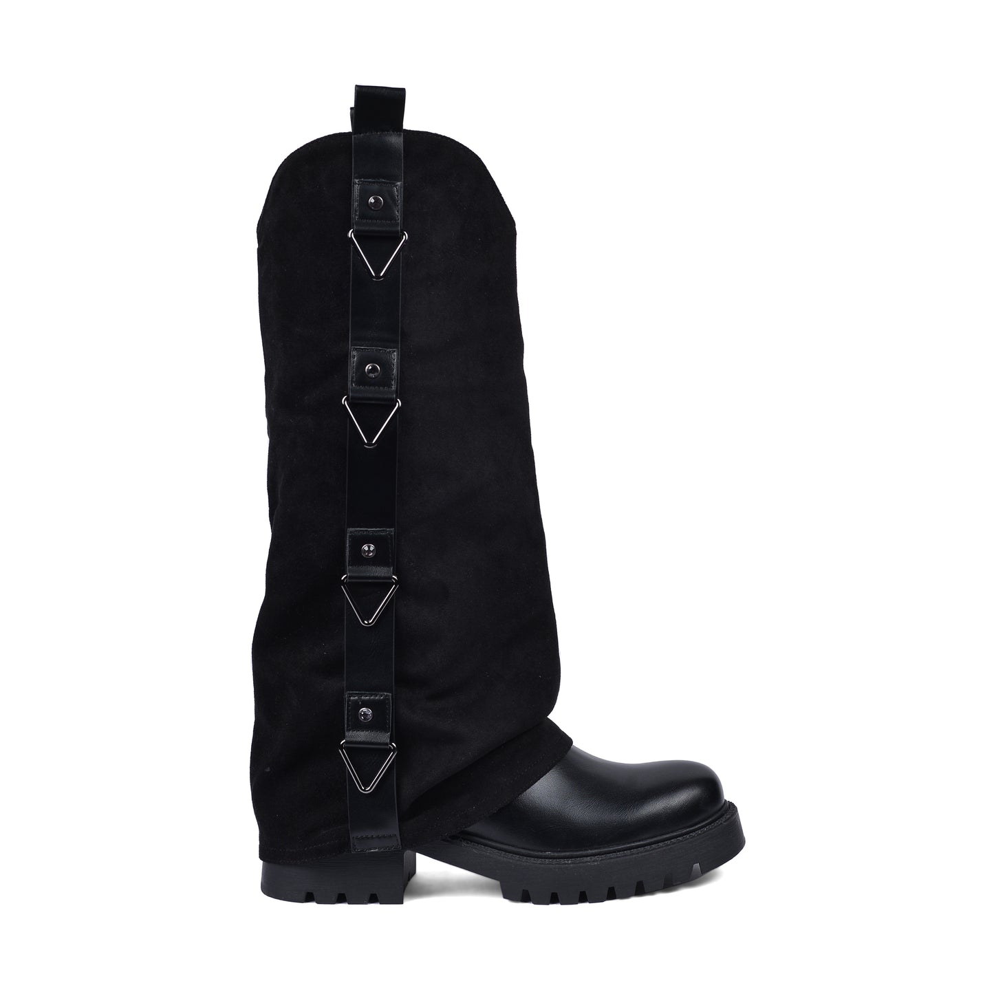 High Quality Design Tan Classic Boots with Detail 12500H028 Black