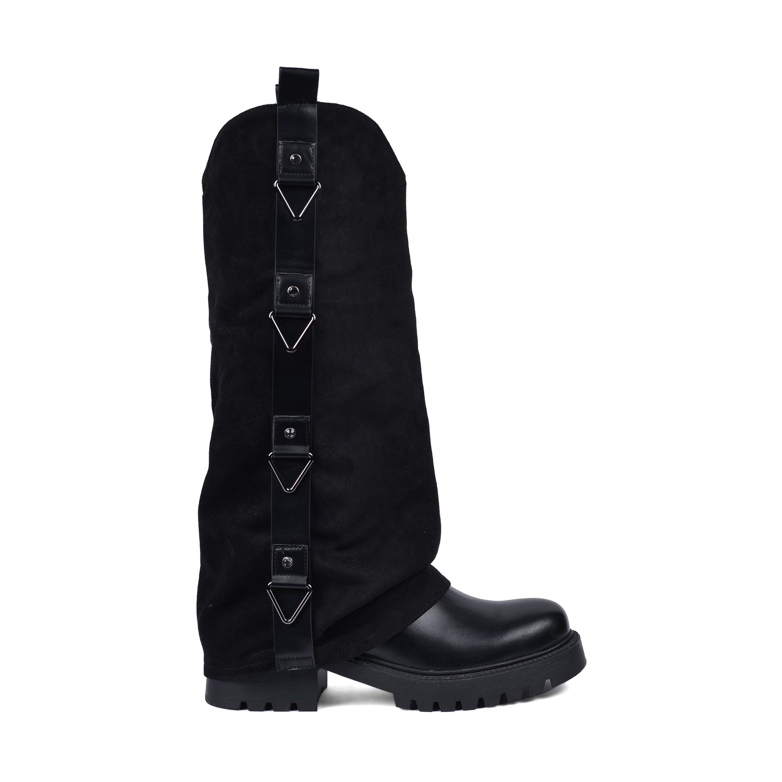 High Quality Design Tan Classic Boots with Detail 12500H028 Black - 1