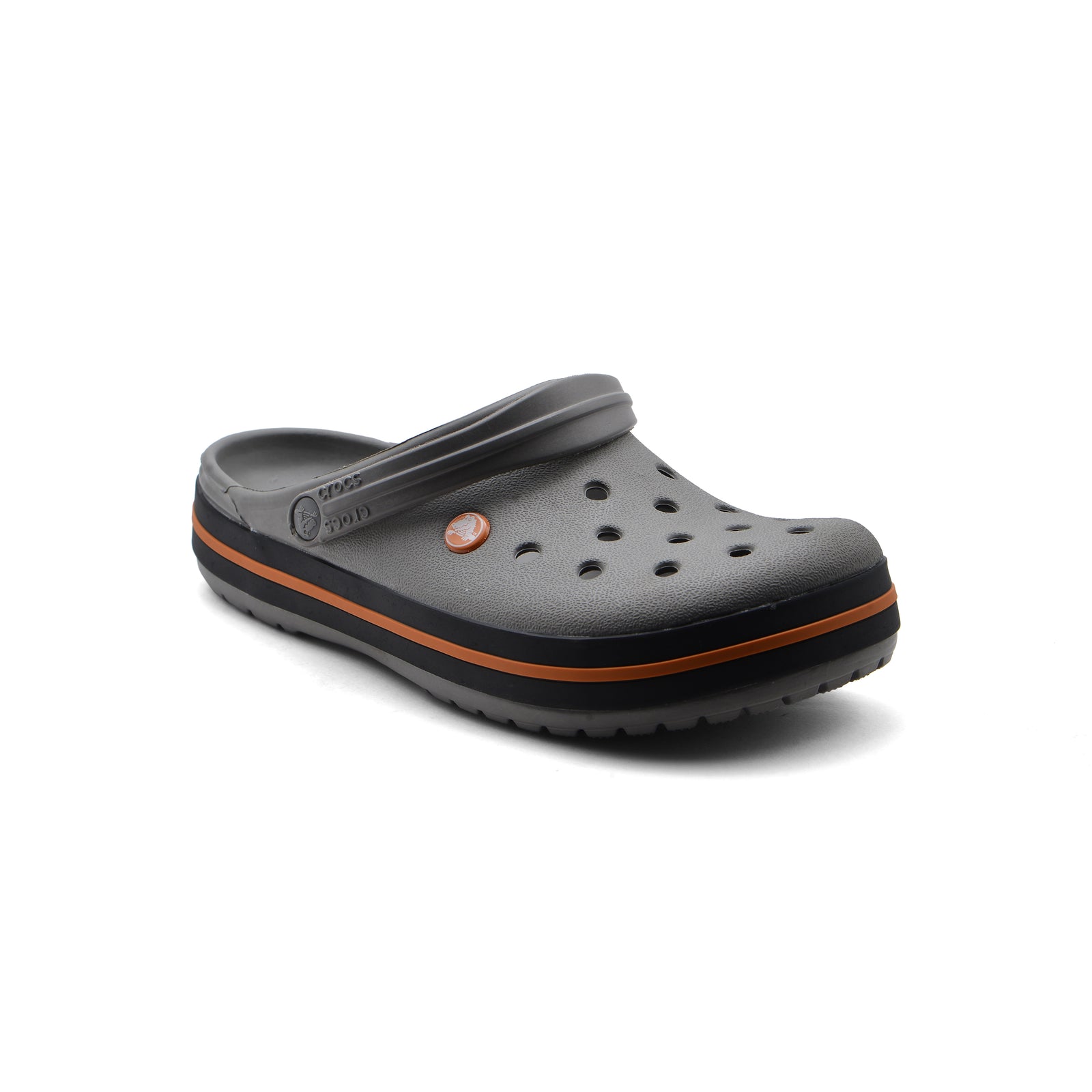 Crocs Crookband Cluj Light Sneakers Man 11016 Gray&Orange - 1