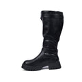 CHRISTIAN DIOR High Quality Design Tan Classic Boots with Detail TN-173 Black&Olive - 3