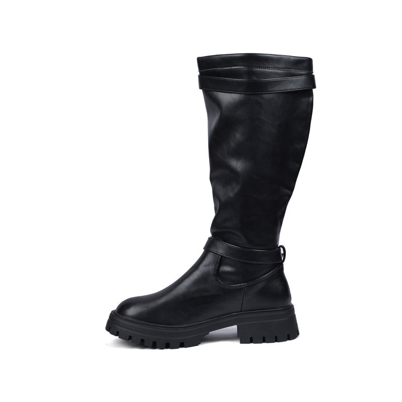 CHRISTIAN DIOR High Quality Design Tan Classic Boots with Detail TN-173 Black&Beige - 3
