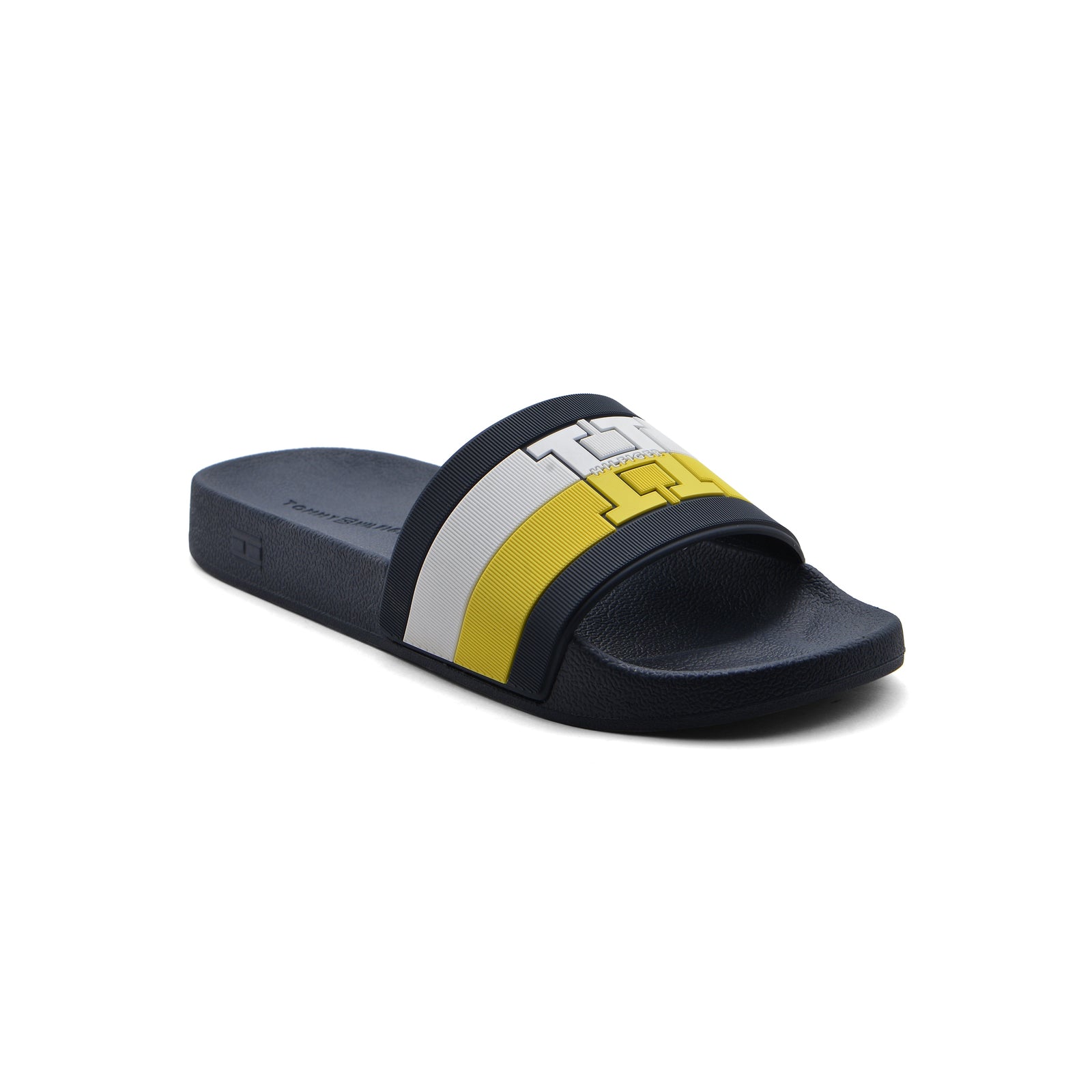 Tommy Hilfiger Original Holiday Slippers Man 75662 Navy&Yellow - 1