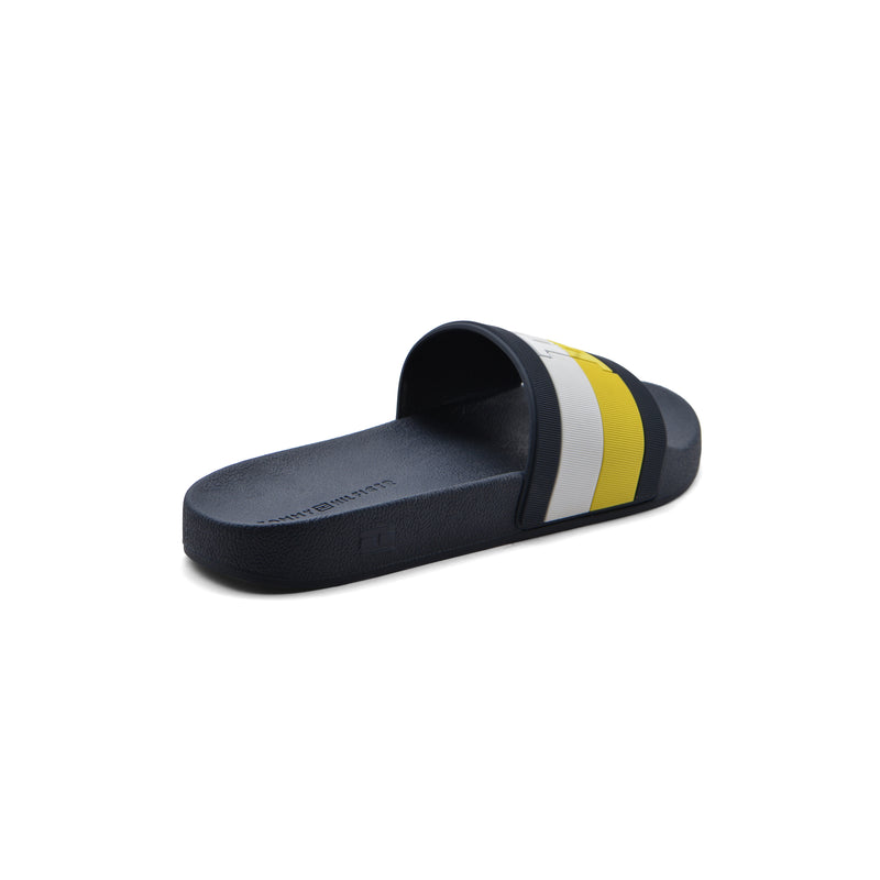 Tommy Hilfiger Original Holiday Slippers Man 75662 Navy&Yellow - 2