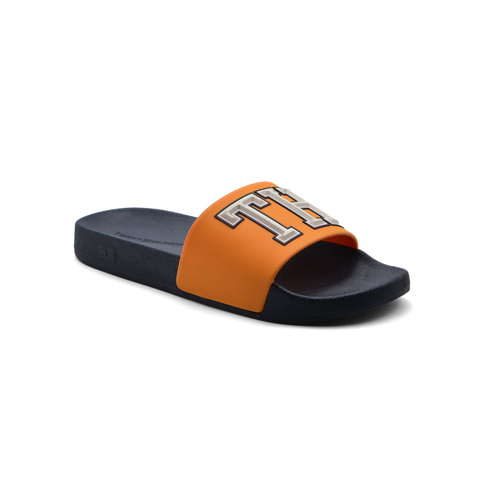 Tommy Hilfiger Original Holiday Slippers Man 58184 Black&Orange - 1