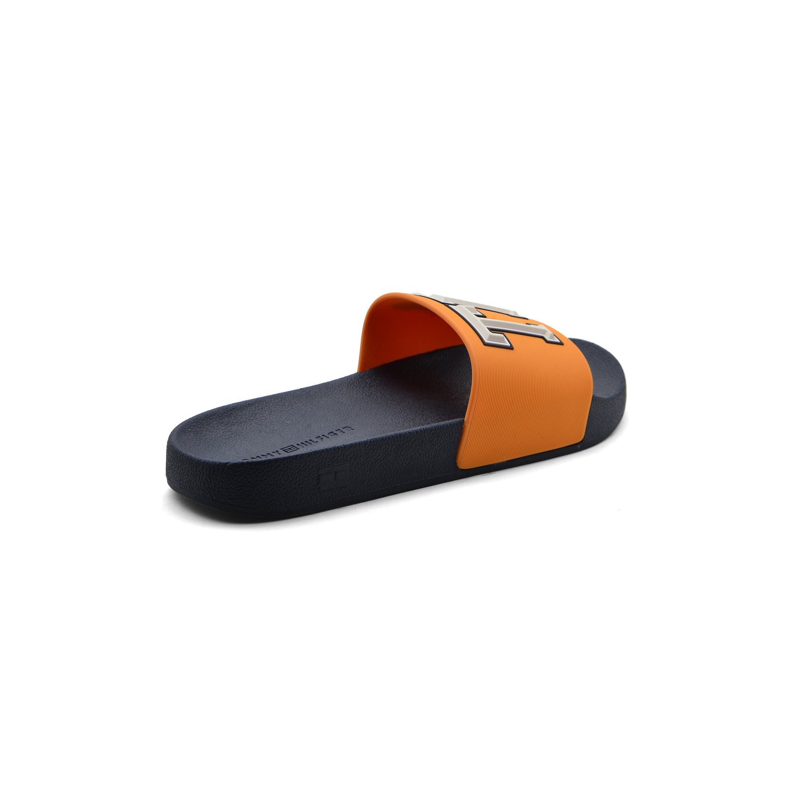 Tommy Hilfiger Original Holiday Slippers Man 58184 Black&Orange - 2