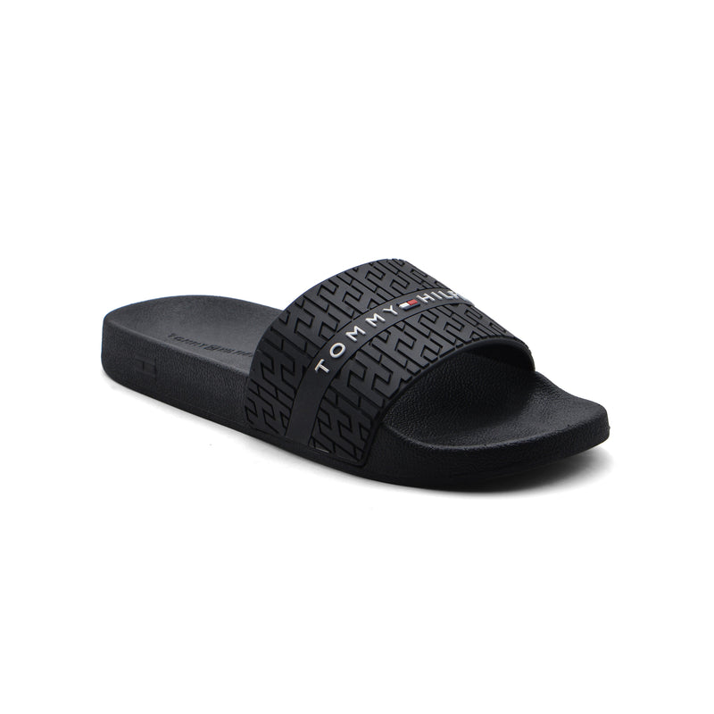 Tommy Hilfiger Original Holiday Slippers Man 97632 Black - 1