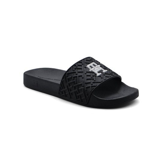 Tommy Hilfiger Original Holiday Slippers Man 86541 Black