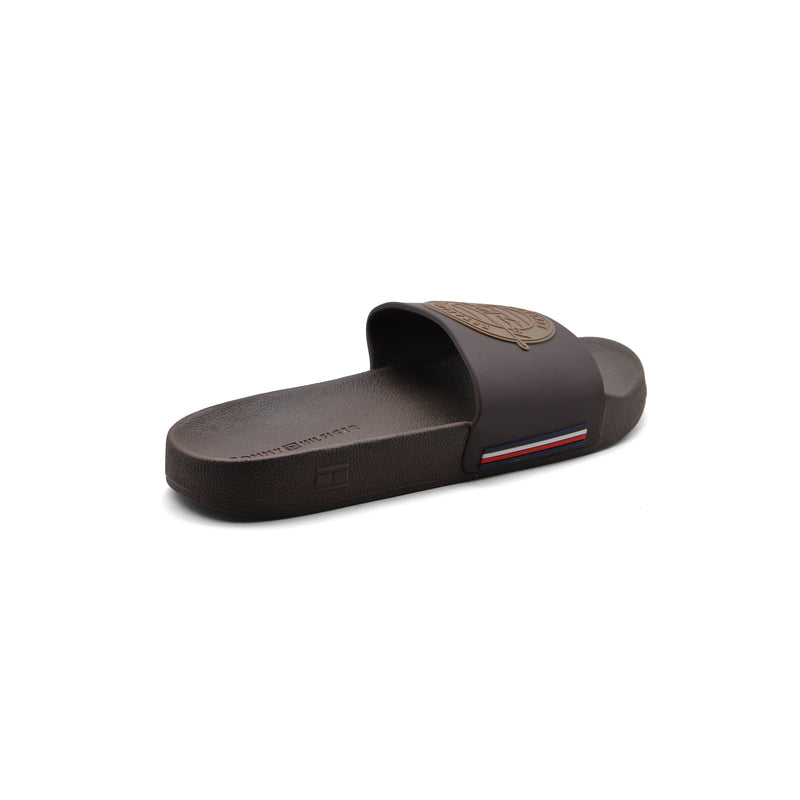 Tommy Hilfiger Original Holiday Slippers Man 97016 Brown - 2