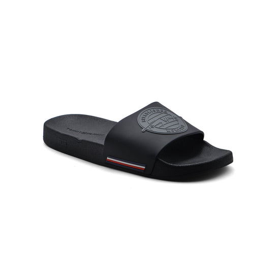 Tommy Hilfiger Original Holiday Slippers Man 97016 Black