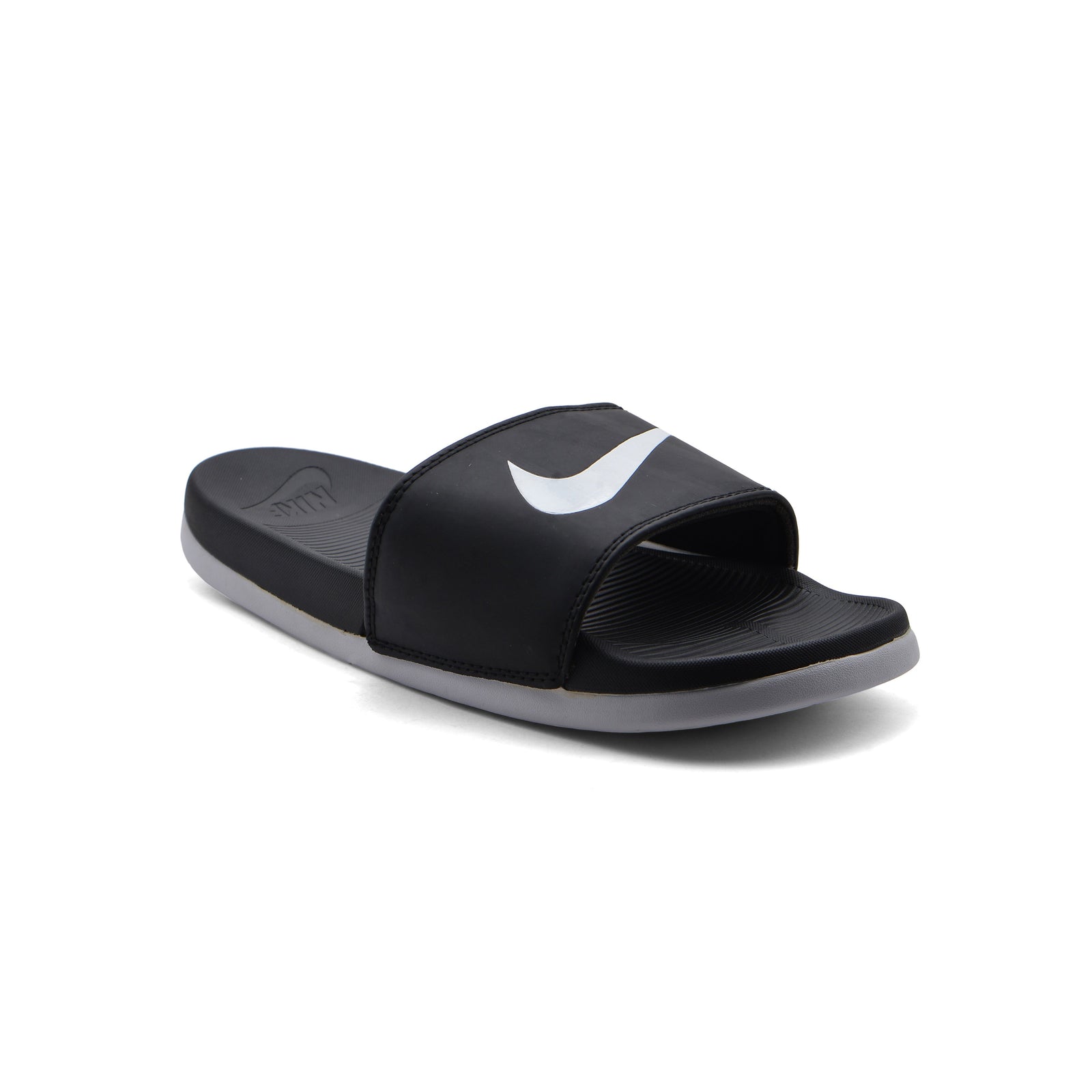 Nike Kawa Younger Slide Slipper Man 1852-431 Black&White - 1