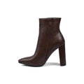 Orion Ringed Heeled Half Boots High Quality Woman 131026709 Brown - 3