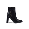Orion Ringed Heeled Half Boots High Quality Woman 131026709 Black - 1