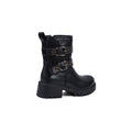 Orion Ringed Heeled Half Boots High Quality with Buckle Detail Woman 125000H01 Black - 2
