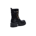 Orion Ringed Heeled Half Boots High Quality with Buckle Detail Woman 12500H022 Black - 2