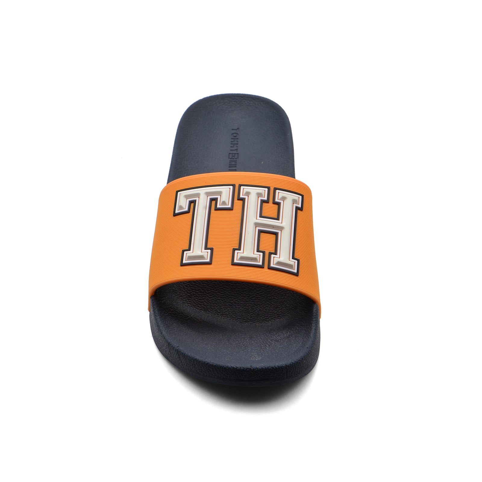 Tommy Hilfiger Original Holiday Slippers Man 58184 Black&Orange - 3