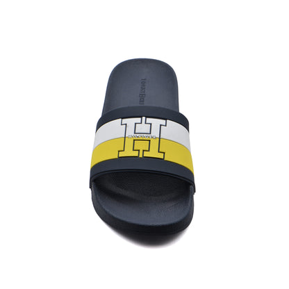 Tommy Hilfiger Original Holiday Slippers Man 75662 Navy&Yellow