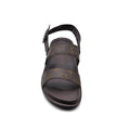 Louis Vuitton Slippers Man Monogram Leather Back Stra LV526 Brown - 3