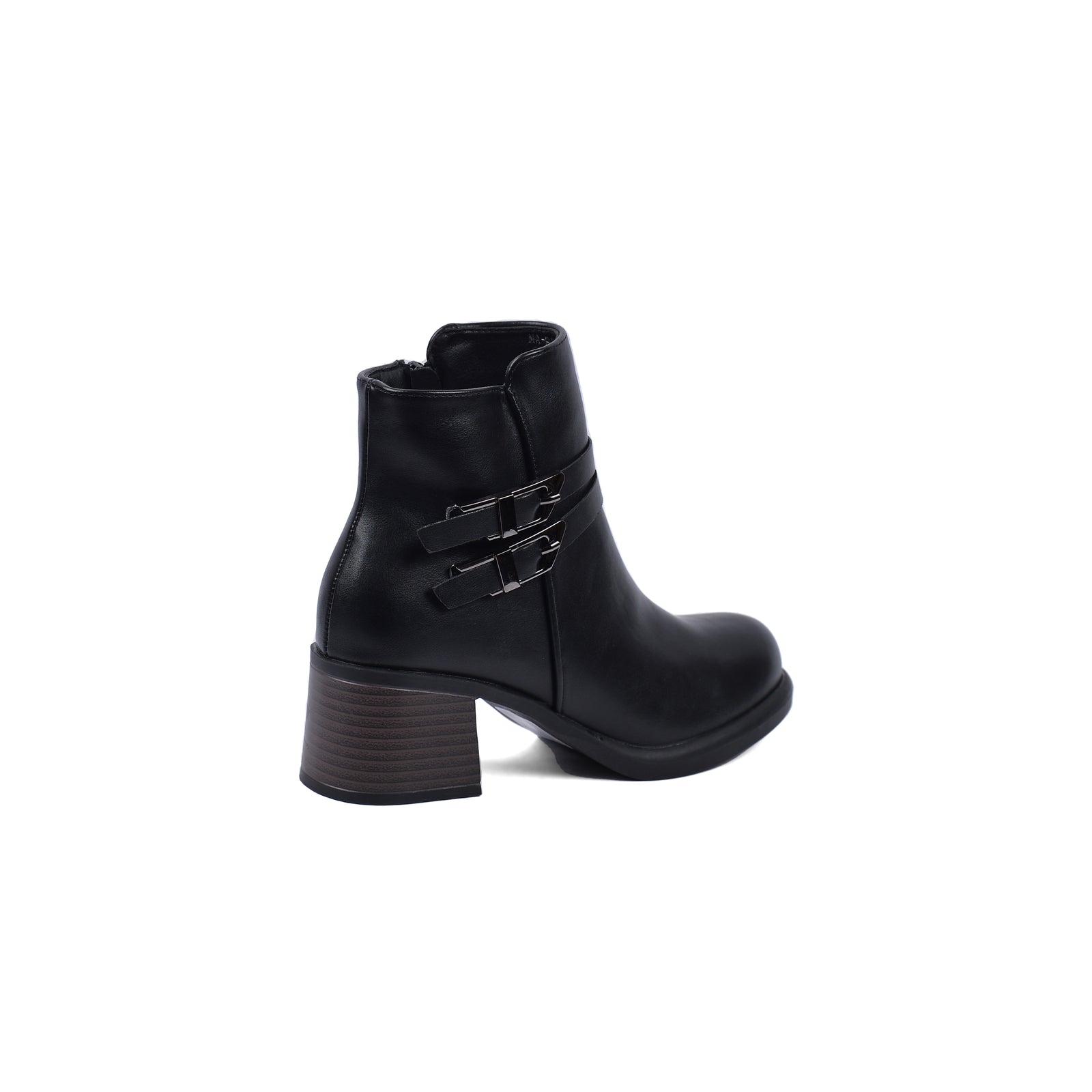 Diesel Half Boots High Quality with Buckle Detail Woman MA-916 Black - 2