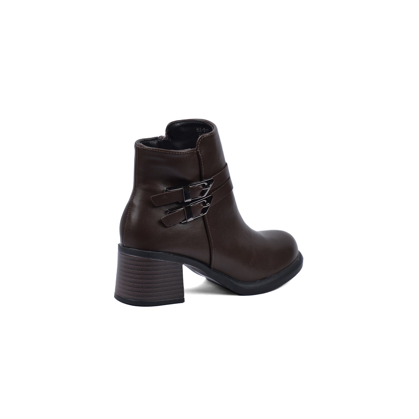 Diesel Half Boots High Quality with Buckle Detail Woman MA-916 Coffee - 2