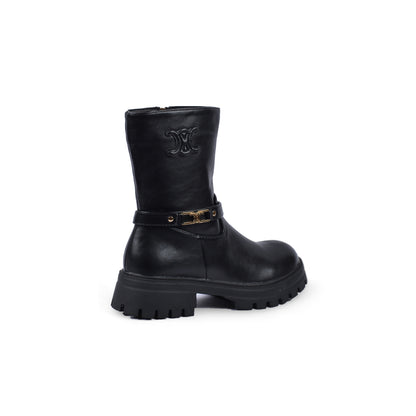 CELINE Half Boots High Quality Woman TN-143 Black