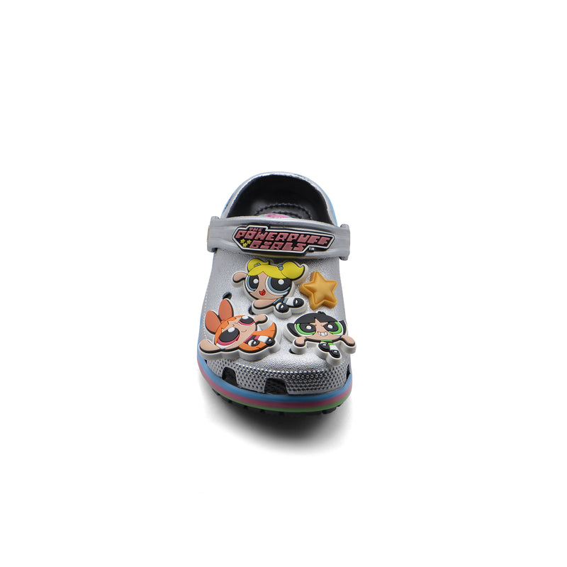The Powerpuff Girls x Crocs Classic Clog Kids 206556 Silver - 3