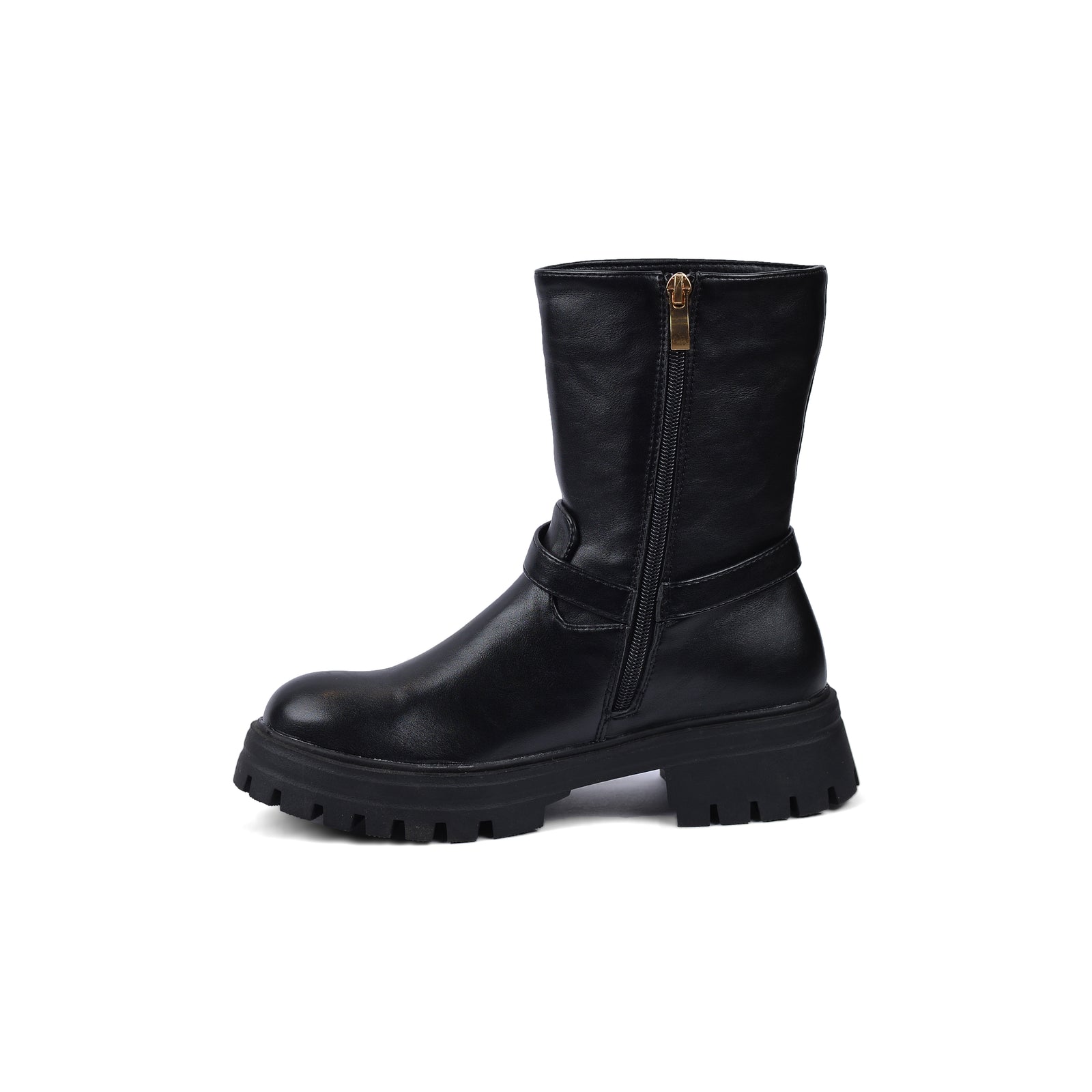 CELINE Half Boots High Quality Woman TN-143 Black - 3