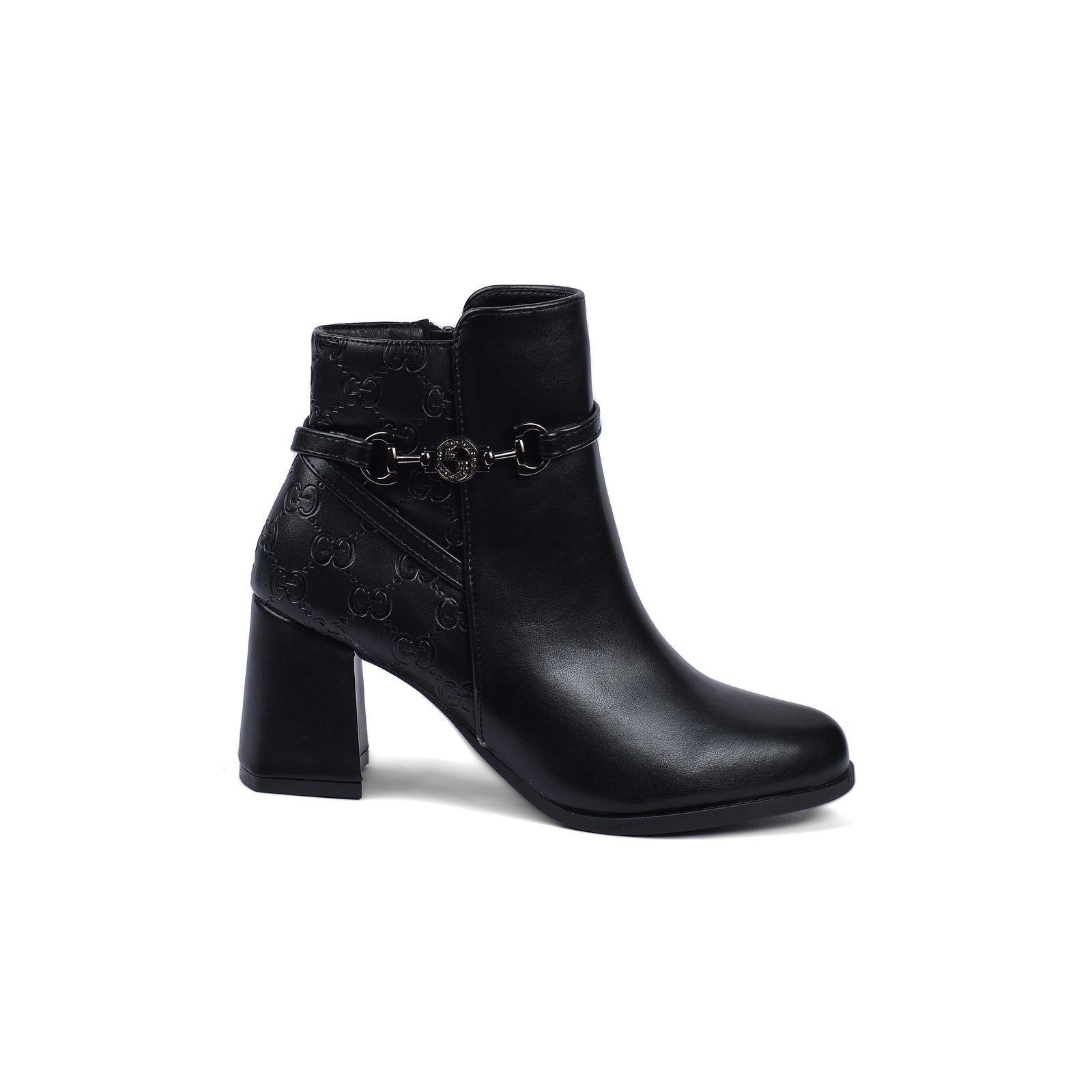 Gucci Half Boots High Quality Woman MA-918 Black - 1