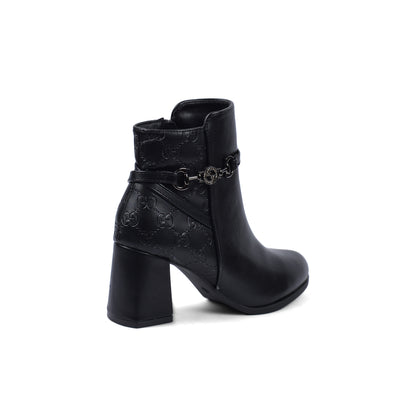 Gucci Half Boots High Quality Woman MA-918 Black