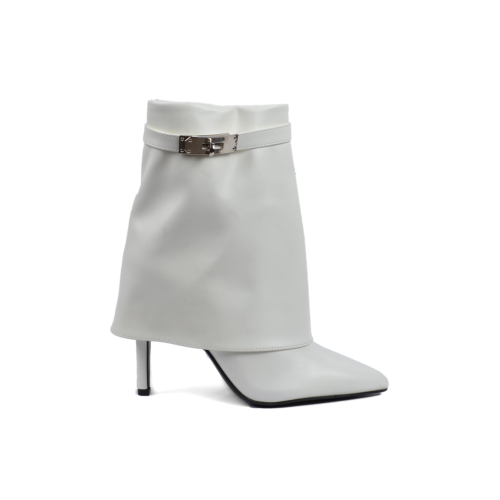 Hermes Half Boots High Quality With Heels Woman TN-144 White - 1