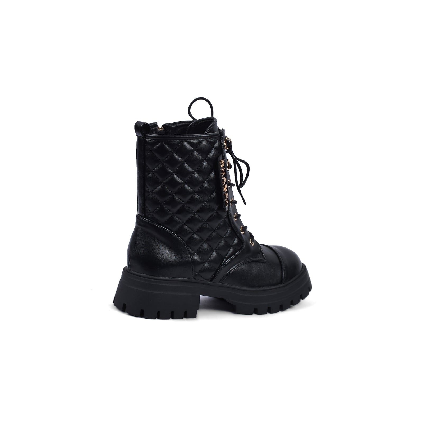Chanel Half Boots High Quality Zipper and drawstring Woman TN-146 Black - 2