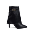 Hermes Half Boots High Quality With Heels Woman TN-144 Black - 1